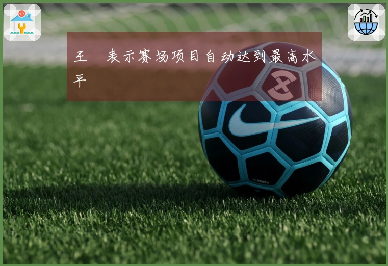 王濛表示赛场项目自动达到最高水平
